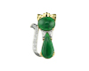 Jadeite (type-A) and diamond pendant Jadeite (type-A) and diamond pendant
