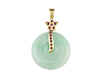 Jade and ruby pendant Jade and ruby pendant