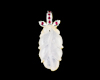 Jadeite (type-A) carving and ruby pendant