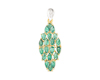 Emerald and diamond pendant Emerald and diamond pendant