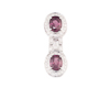 Garnet and diamond pendant Garnet and diamond pendant