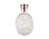 Opal and sapphire pendant Opal and sapphire pendant