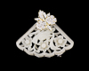 Jade and zircon pendant Jade and zircon pendant
