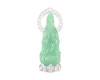 Jade carving and zircon pendant Jade carving and zircon pendant