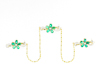 Emerald and diamond brouch Emerald and diamond brouch