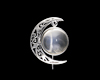 Moon stone brouch Moon stone brouch