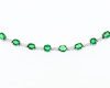 Tsavorite garnet and diamond necklace