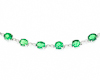 Tsavorite garnet and diamond necklace