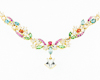 Topaz, mixed gem stones and sapphire necklace Topaz, mixed gem stones and sapphire necklace