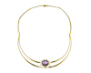 Star ruby and diamond necklace Star ruby and diamond necklace