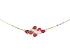 Ruby and diamond necklace