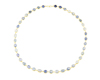 Blue star sapphire necklace