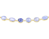 Blue star sapphire necklace