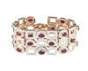 Ruby and diamond bracelet Ruby and diamond bracelet