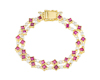Ruby and diamond bracelet Ruby and diamond bracelet