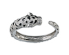 Onyx and cubic zirconia bangle Onyx and cubic zirconia bangle