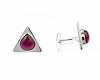 Ruby cuff links