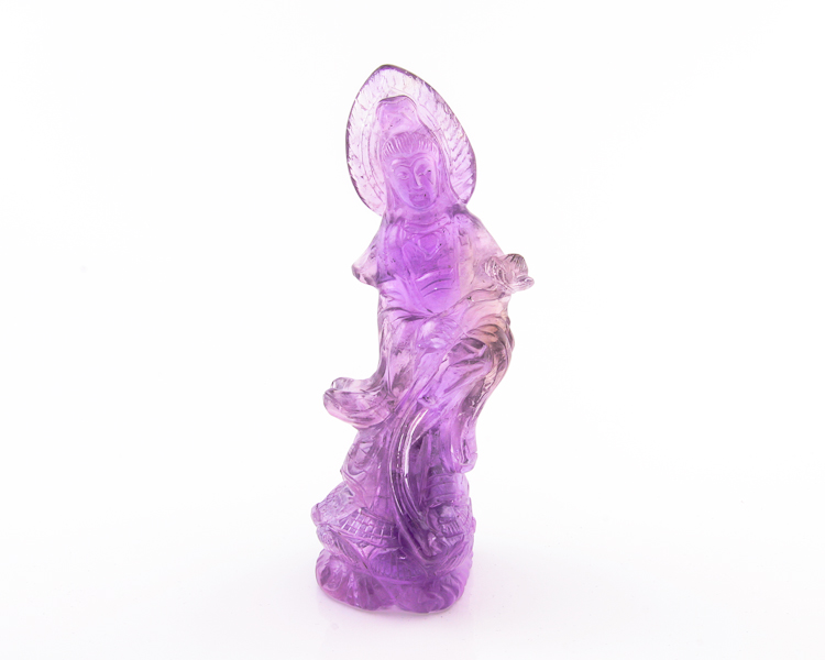 Amethyst Guan Yin statue - Click Image to Close