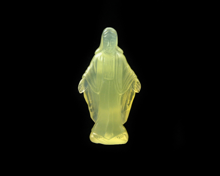 Quartz Mary statue - Click Image to Close