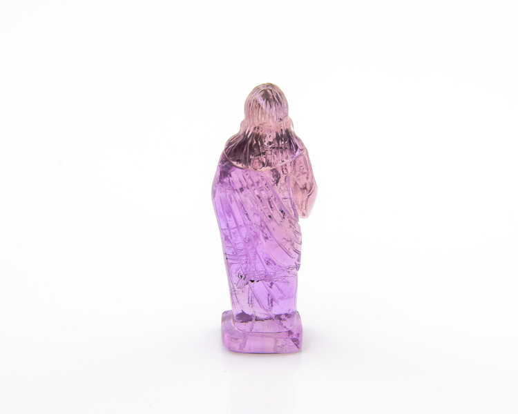 Amethyst Christ statue - Click Image to Close
