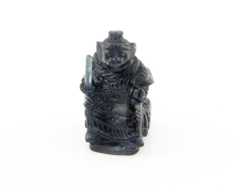 Blue sapphire Sun Wukong statue - Click Image to Close