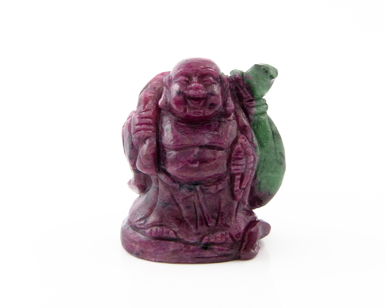 Ruby in soisite Budai statue - Click Image to Close