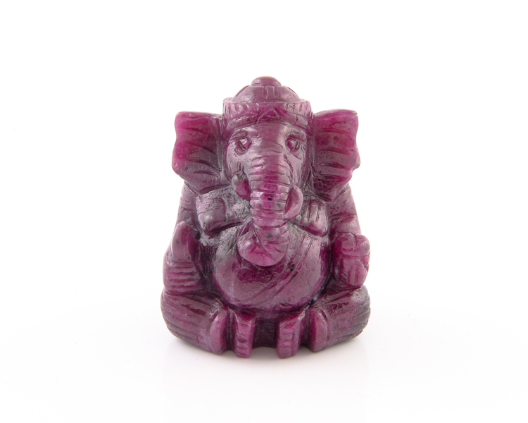 Ruby in soisite Ganesha statue - Click Image to Close