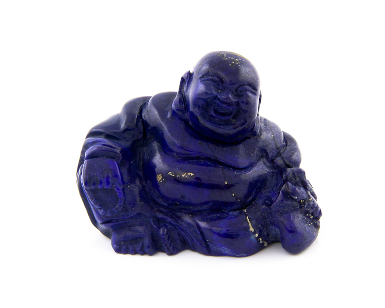 Lapis lazuli Budai statue - Click Image to Close