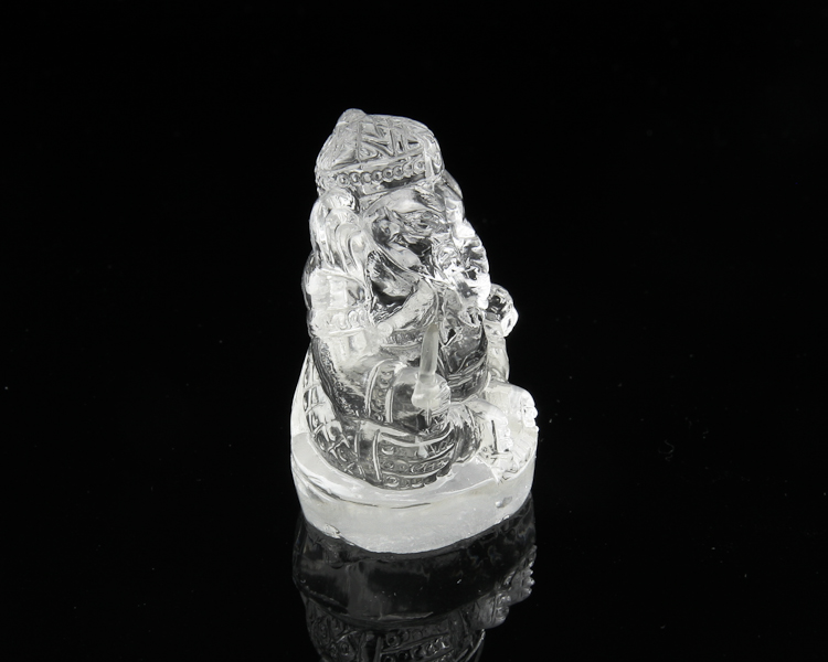 Quartz Ganesha statue - Click Image to Close