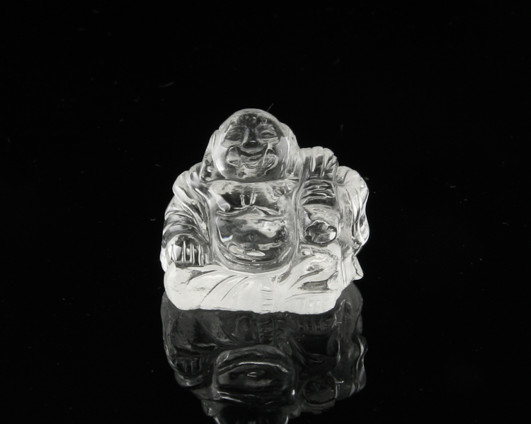 Quartz Budai statue - Click Image to Close