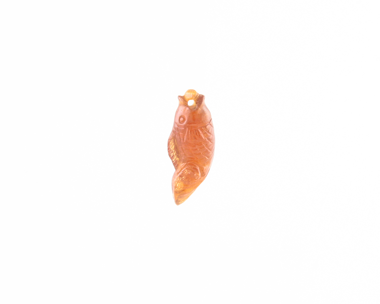 Spessartite garnet fish - Click Image to Close
