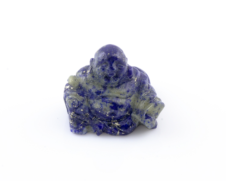 Lapis lazuli Budai statue - Click Image to Close