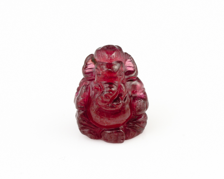 Ruby Ganesha statue - Click Image to Close