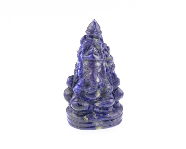 Lapis lazuli Ganesha statue - Click Image to Close