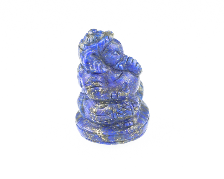 Lapis lazuli Ganesha statue - Click Image to Close