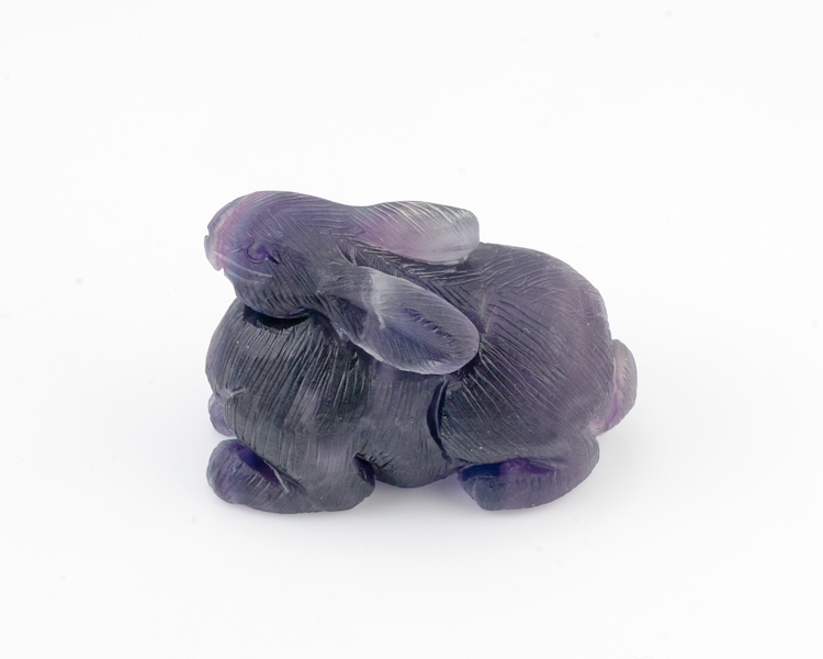 Fluorite rabbit - Click Image to Close