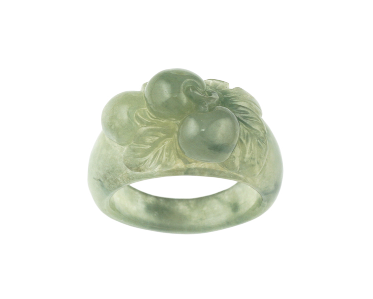 Jadeite (type-A) ring - Click Image to Close