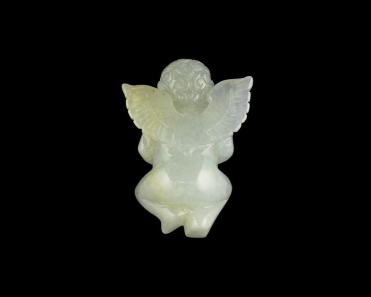 Jadeite (type-A) cupid - Click Image to Close