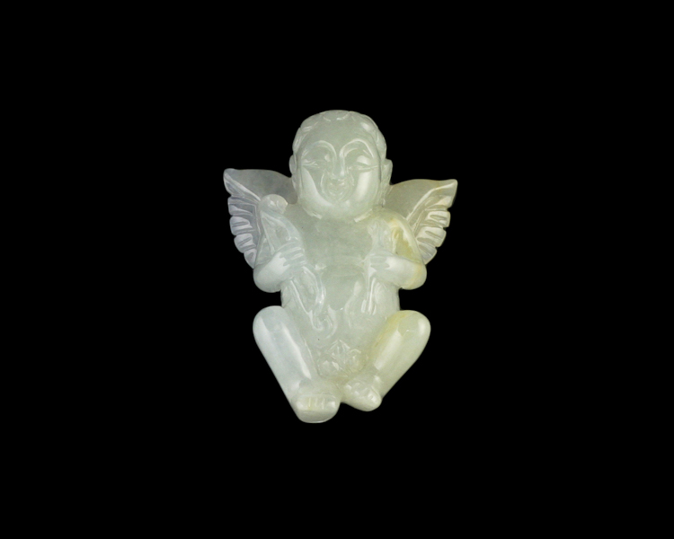Jadeite (type-A) cupid - Click Image to Close