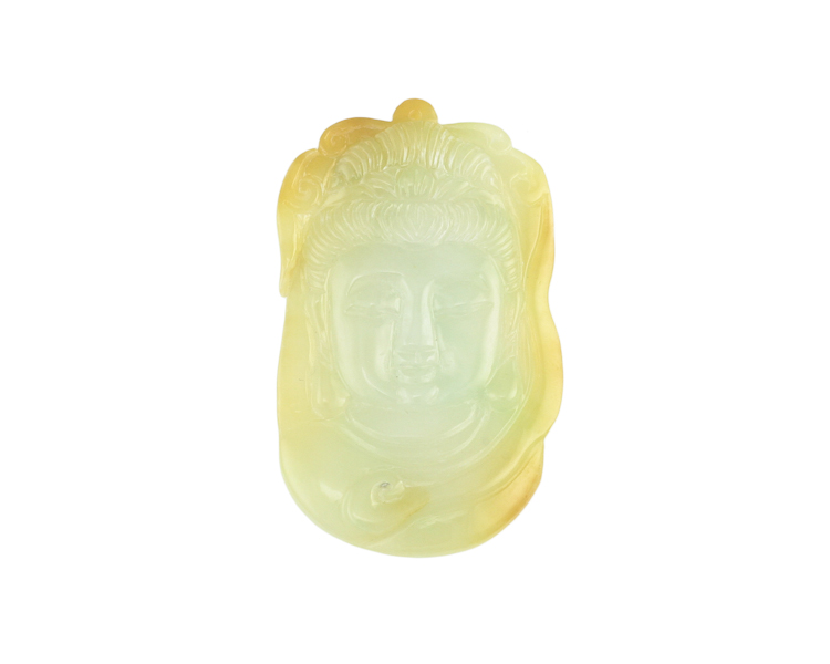 Jadeite (type-A) Buddha - Click Image to Close