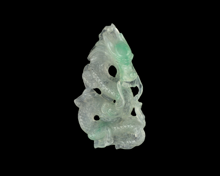 Jadeite (type-A) dragon - Click Image to Close