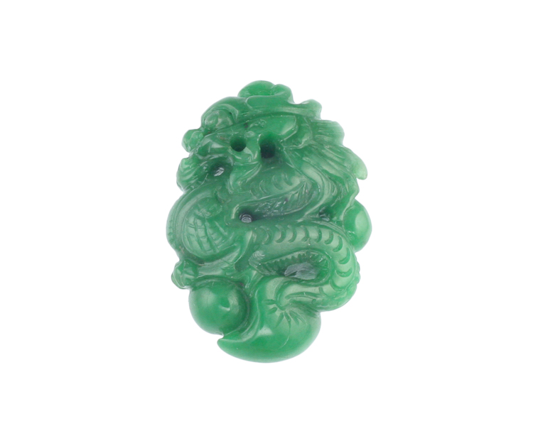 Jadeite (type-A) dragon - Click Image to Close