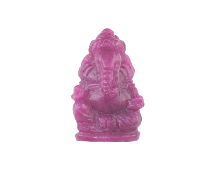 Ruby Ganesha statue - Click Image to Close