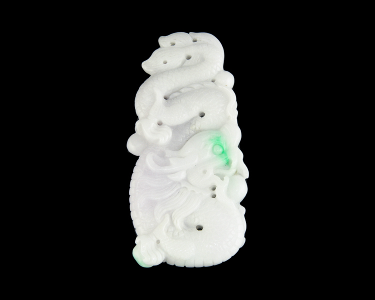 Jadeite (type-A) dragon - Click Image to Close