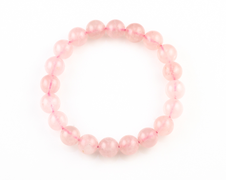 Quartz bead bracelet - Click Image to Close