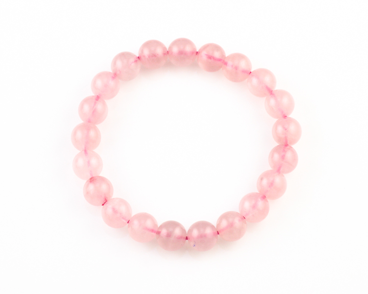 Quartz bead bracelet - Click Image to Close