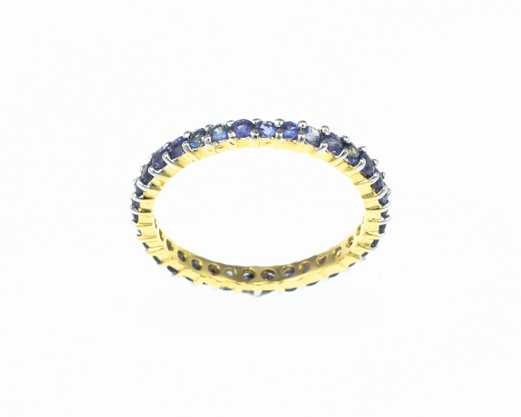 Blue sapphire ring - Click Image to Close