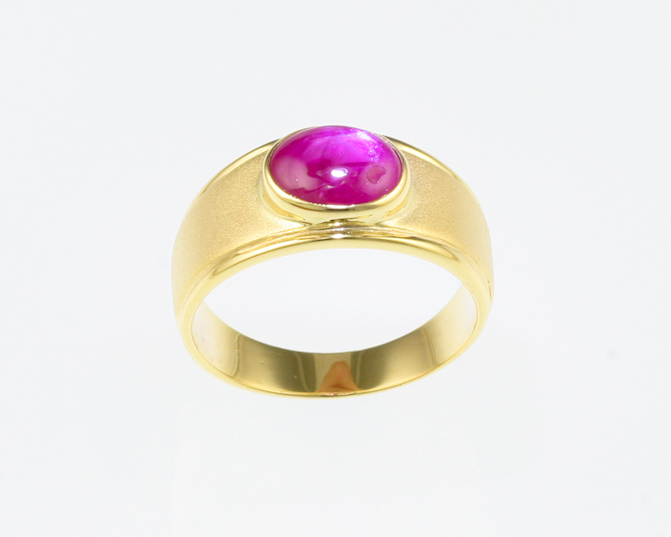 Star ruby ring - Click Image to Close