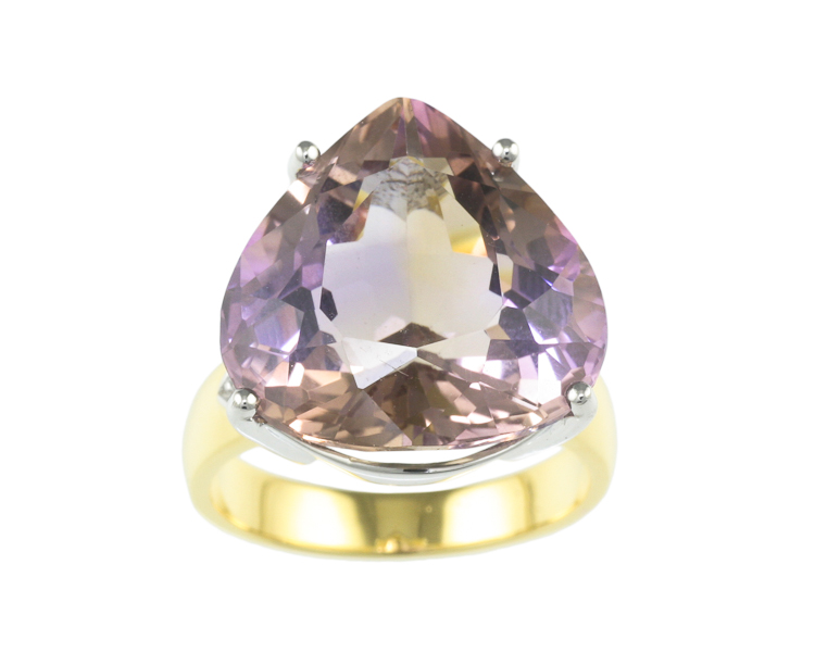 Ametrine and diamond ring - Click Image to Close