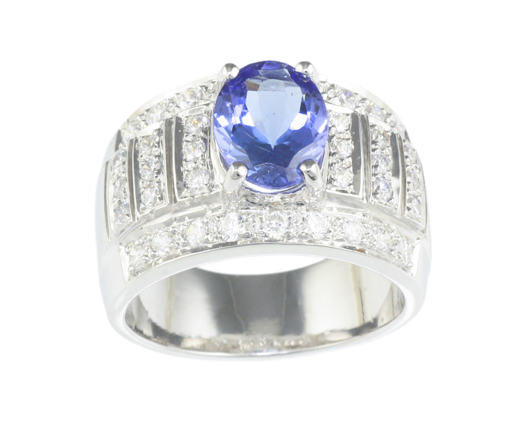 Tanzanite ring - Click Image to Close